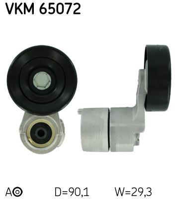 Rolo tensor da correia trapezoidal estriada SKF ref. VKM 65072